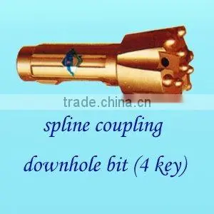 Spline Coupling Downhole Bit thumbnail-1