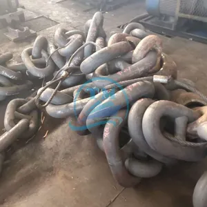 Welded Carbon Steel Stud Anchor Chain thumbnail-1