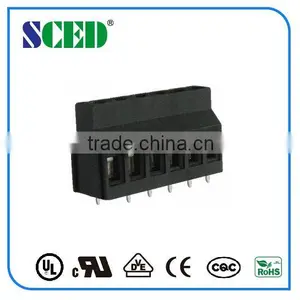 China 10A 5.08 Screw Terminal Block Screw Clamp Terminal Blocks for Generators thumbnail-1