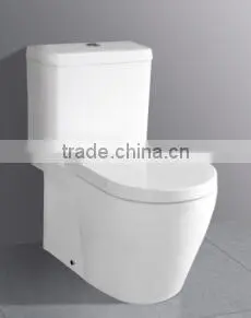 New Arrival Europe Two Piece Bathroom Toilet Washdown Flush ZZ-01 thumbnail-1