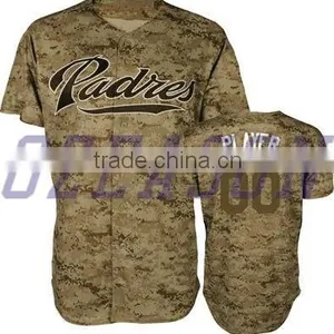 Long Sleeve Baseball T Shirt,Custom Sublimatio Camo Baseball Jerseys thumbnail-3
