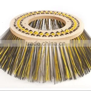 Huanmei Bowl Mixed Filaments Punching Road Sweeper Brush thumbnail-1