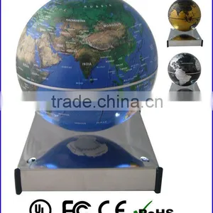 4" Magnetic Floating Globe and Suspending&rotating Globe thumbnail-1