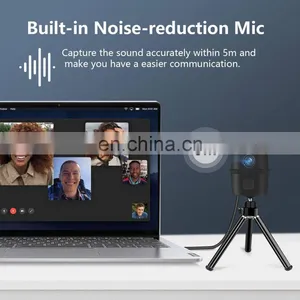 Hot Selling USB Webcam Live Stream 1080P HD Web Camera With Built-in HD Dual Microphone 1920 x 1080p USB Plug n Play thumbnail-4