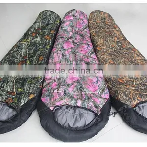 TOOTS Camouflage Mummy Sleeping 0 Degree Camping Sleeping Bag thumbnail-2