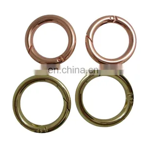 Custom Size Color Shape Metal Durable Rings Spring Ring For Handbag thumbnail-1