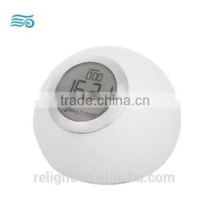 Multicolor Changing LED Small Night Light With Clock Display and Alarm Clock Function thumbnail-1
