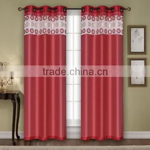 1PC YARN DYE JACQUARD WINDOW CORTINA,RIDEAU EN TISSU Quality Choice thumbnail-1