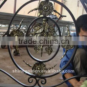 Wrought Iron Fence and Gates Designs thumbnail-5