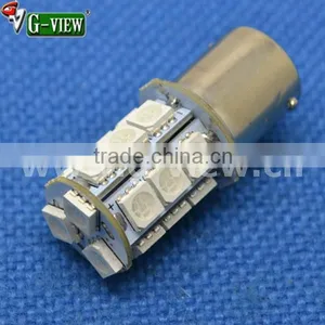 Led Car Turn Light 1156 18smd 5050 Yellow & White & Red 12v Led Auto Light Ba15s thumbnail-2