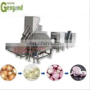 Automatic Onion Peeling and Root Cutting Machine thumbnail-1