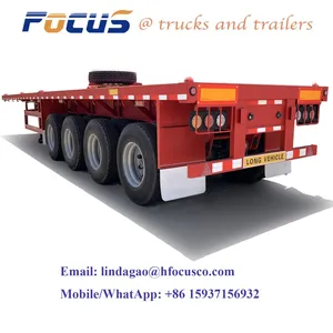 Tractor Trailers for Sale,Semi-Trailer Manufacturer, Semi Truck for Sale,low Flatbed With Cheap Price thumbnail-3