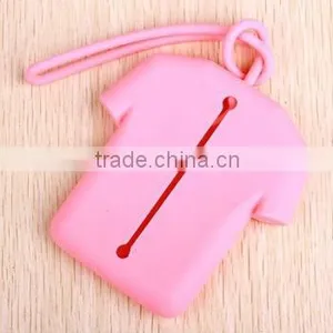 Fashion Silicone Rubber Key Chains thumbnail-1