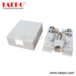 Sample Free CAT3 Telephone Wire Connection Box With 6P4C RJ11 Jack With RoHS Certificate From China Factory TAEPO thumbnail-1