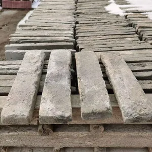 Antique China Heritage Gray Brick Tile Bulk Qty Wholesale Supply for Wall Decoration | TAITONE BRICK thumbnail-4