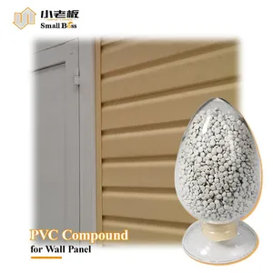 Wholesale PVC Compound Virgin and Plastic Granules Raw Material for Extrusion Molding Wall Panel PVC Pellets thumbnail-2