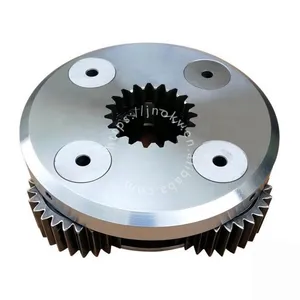 Sany SY135C Excavator Slewing Pinion Gear OEM Replacement Parts Hardened Steel ISO Certified Mining Supplier thumbnail-3
