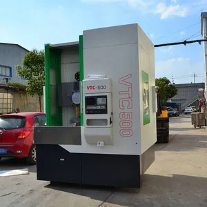 Cnc Vertical Lathe, Small Cnc Vertical Lathe, Vtc500 Cnc Vertical Lathe thumbnail-3
