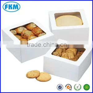 Wilton White Large Treat Boxes 3 Ct Dessert Pastry Cookie Display Travel Case thumbnail-3