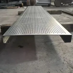 Industrial Safety Anti-slip Products, Galvanized Alligator Mouth Anti-slip Plate, Stair Tread, Perforated Plate thumbnail-2