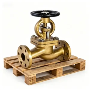 DN100 Bronze Flanged Stop Valve GB/T587 Standard for Seawater Applications thumbnail-3