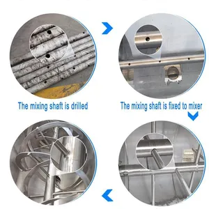 Industrial Washing Powder Production Line Dry Powder Mixer Powder Granule Mixing Machine thumbnail-3
