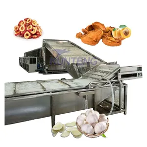 Automatic Commercial Cassava Ginger Taro Tomato Carrot Cleaning Slicing and Drying Production Line thumbnail-1