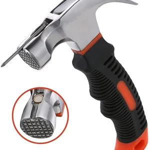 16OZ Nail Hammer Claw Hammer Rip Hammer, Fiberglass Handle thumbnail-3