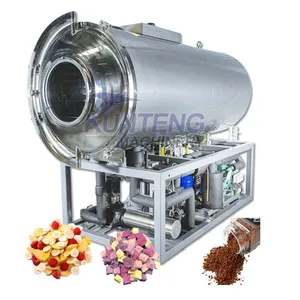Large Commercial Vacuum Drum Freezer Dryer Machine for Fruit and Vegetable Tomato Nuts Freeze Drying Machine EPC thumbnail-1