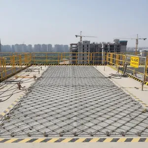 Anti-Drone Netting High Tensile Strength Stainless Steel Woven Wire Rope Mesh Active Rockfall Barrier Systemn Factory Supply thumbnail-1