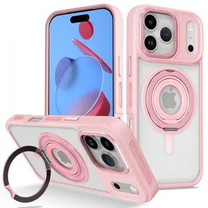 Raised Bezel Lens Guard Case for IPhone 18 17 16 Pro – Anti-Scratch Camera Protective Shell thumbnail-1