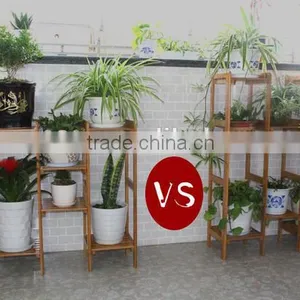 2015 Solid Wood Flower Shelf,retail Store Wood Display Shelf thumbnail-4