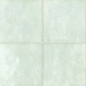 Light Green 198x198mm Pressed Edge Porcelain Tile for Restaurant Walls & Boutique Hotel Bathrooms | Matte Glazed, Non-Rectified thumbnail-1