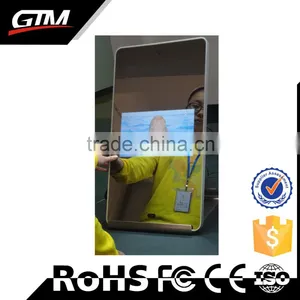 23.6" Indoor Video Loop Advertising Mirror Totem Superior Quality Best Price China Manufacturer Magic Mirror Display thumbnail-1