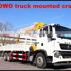 Howo 6*4 18Ton 336hp Truck Mounted Crane for Sale thumbnail-1