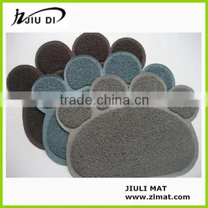 Pvc Coil Door Mat With Pet Foot Print thumbnail-1