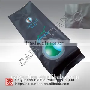 Aluminum Foil Bags for Coffee With Valve /side Gusset Coffee Bag With One Way Degassing Valve thumbnail-1