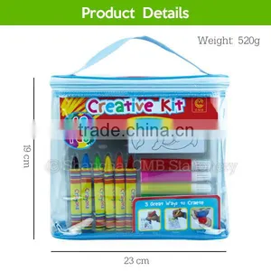 40pcs Creative Activity Packs for Children Drawing Coloring Playing thumbnail-4