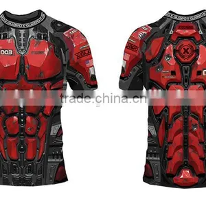 Custom Print Rash Guard/ Sublimation Rash Guard/ Jiu Jitsu Rash Guard thumbnail-2