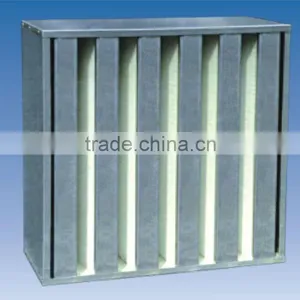 F9-H13 V Shape Medium Fine Filter for AHU or Gas Turbine thumbnail-6