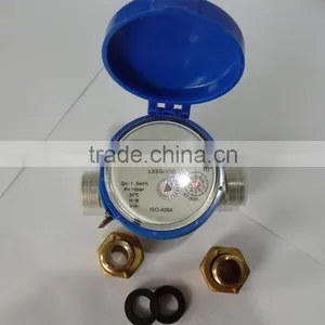 Mini Water Meters In Dry Dial Brass Material thumbnail-2