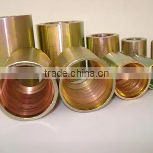 Cars and Trucks Hydraulic Hose Carbon Steel Threaded Coupling thumbnail-2
