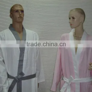 100% Cotton Wholesale Cotton Waffle Bathrobes thumbnail-2