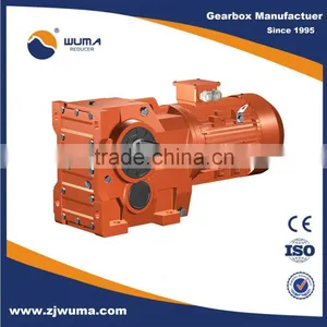 Flange Mount Helical Bevel Gearbox thumbnail-1