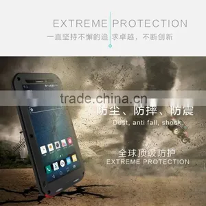 LOVE MEI Heavy Duty Waterproof Shockproof Metal Aluminum Powerful Case For LG V10 5.7 Inch Gorilla Glass TB-0155 thumbnail-2