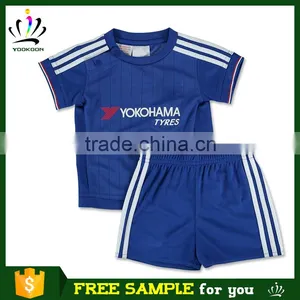 CFC Home Away Blue Black Soccer Jersey for Children thumbnail-2