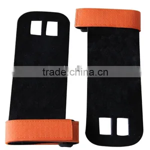 Crossfit Grips Leather Palm Protectors Hand Guards Grips thumbnail-1