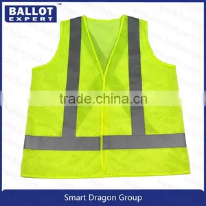 Chile Nylon Net Yarn Police Reflective Vest Factory in China Quality Choice thumbnail-1