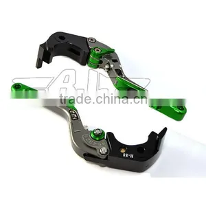 BJ-LS-001 Custom OEM CNC Aluminum Adjustable Folding Brake Clutch Lever thumbnail-5