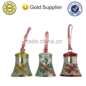 High Quality Metal Christmas Bell Decoration Handle Cow Bell thumbnail-1